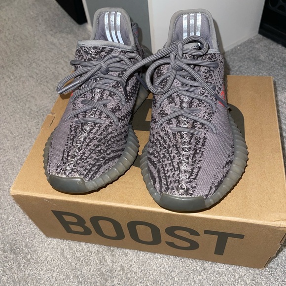 Grey Yeezy Boost 350V2 Size 4 in Mens - Picture 3 of 5